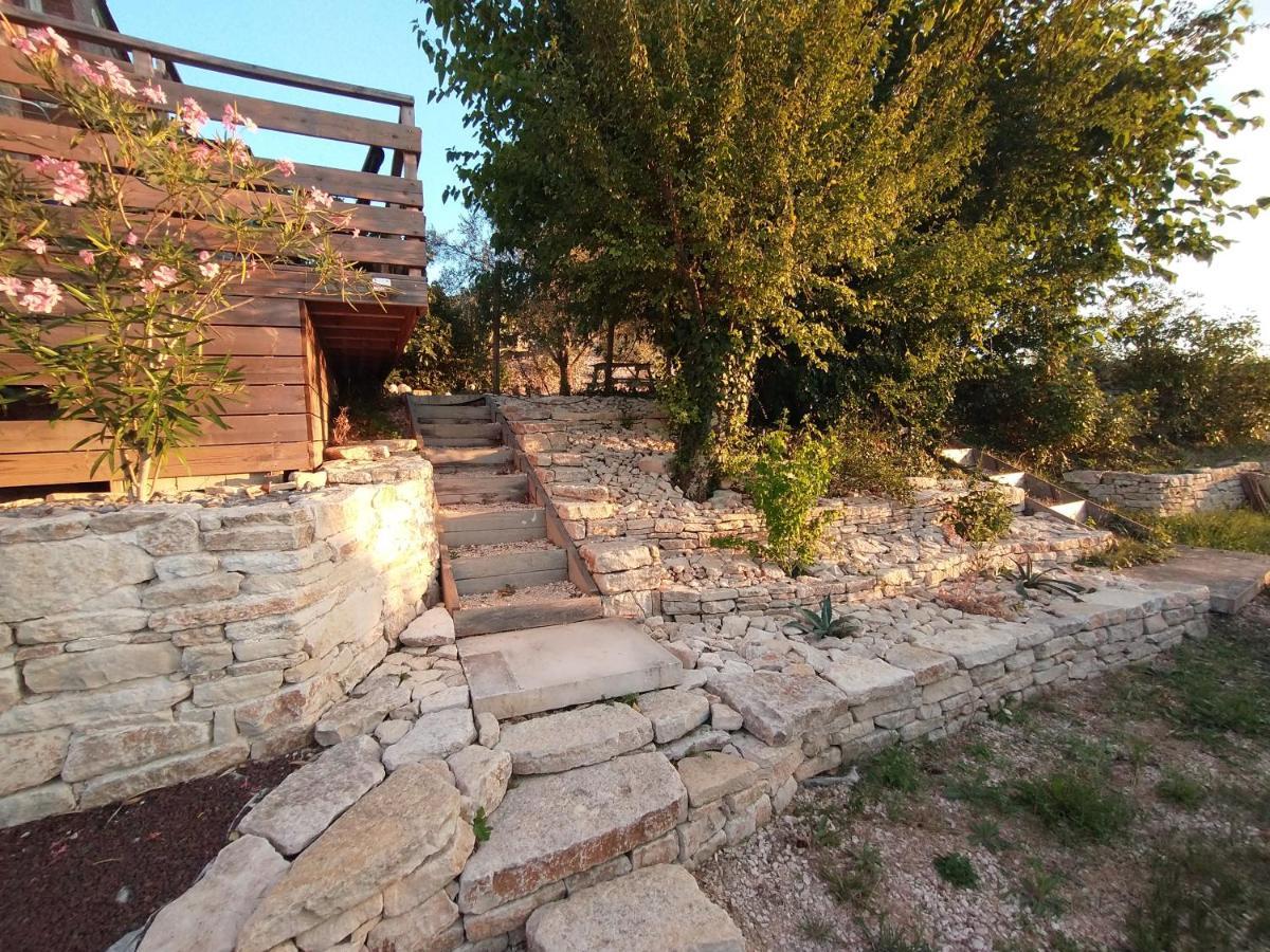 Les Agaves Piscine Panoramique Vue Exceptionnelle Grospierres Exterior foto