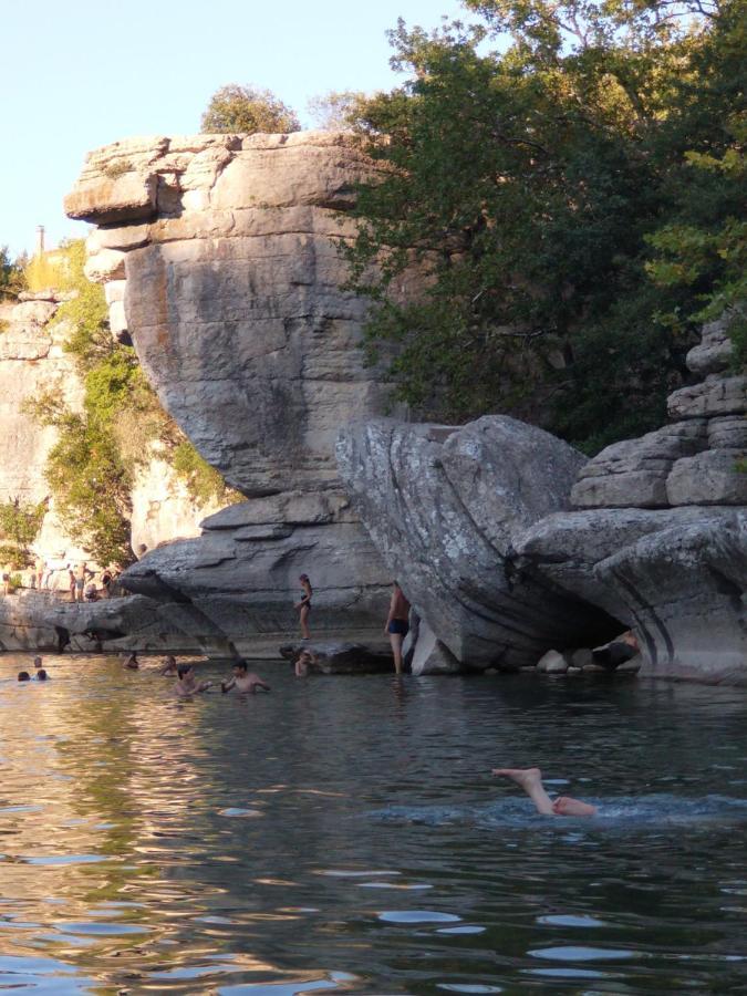 Les Agaves Piscine Panoramique Vue Exceptionnelle Grospierres Exterior foto