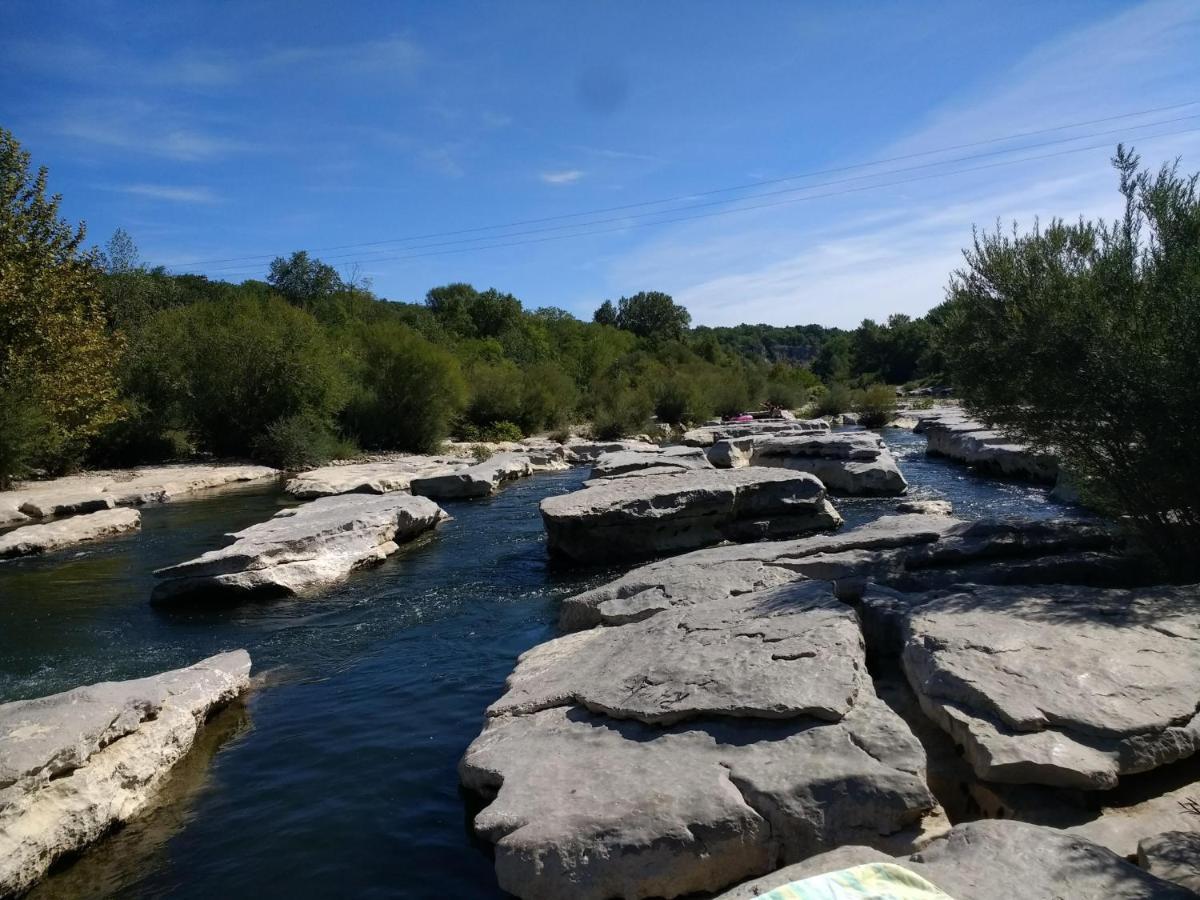 Les Agaves Piscine Panoramique Vue Exceptionnelle Grospierres Exterior foto